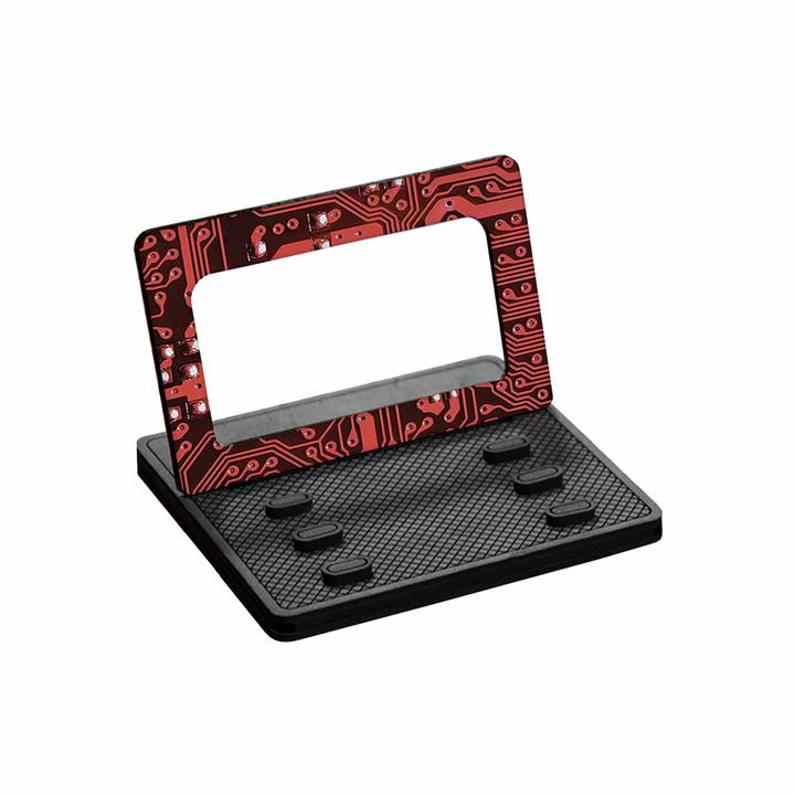 نگهدارنده گوشی موبایل ماهوت مدل MODEL 3_Red Printed Circuit Board MAHOOT Mobile Phone and Tablet Stand Model 3 Red_Printed_Circuit_Board